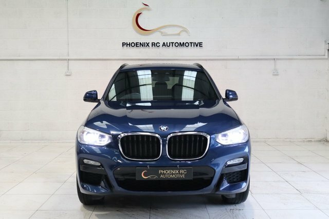 BMW X3 2.0 20D M Sport Suv Xdrive Euro 6 Blue #4