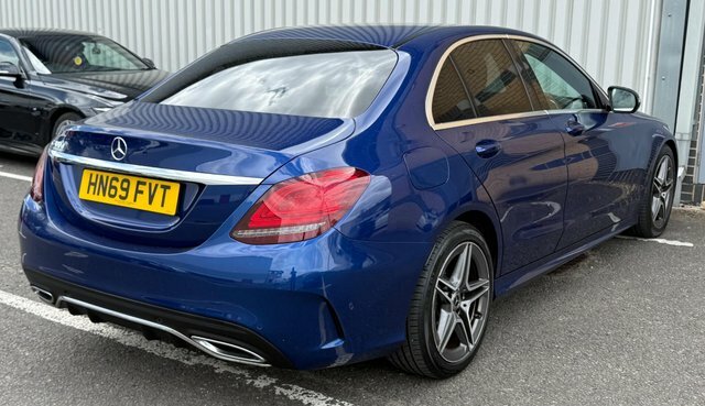 Mercedes-Benz C Class C300d Amg Line Premium HN69FVT Blue #6