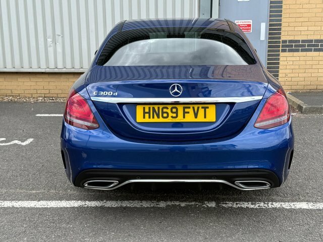 Mercedes-Benz C Class C300d Amg Line Premium HN69FVT Blue #5