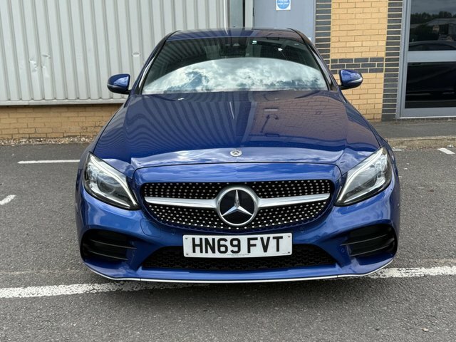 Mercedes-Benz C Class C300d Amg Line Premium HN69FVT Blue #2