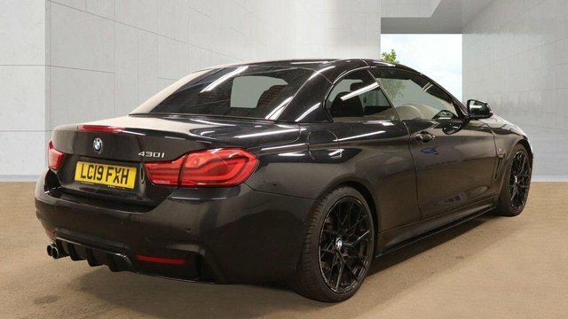 BMW 4 Series 430I Gpf M Sport Black #3