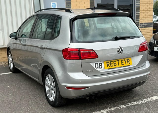 Volkswagen Golf SV Tsi Bluemotion Tech Se Silver #4
