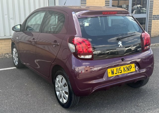 Peugeot 108 Vti Active Euro 5 WJ15KNP Purple #4