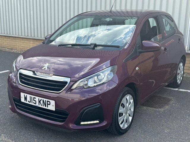 Peugeot 108 Vti Active Euro 5 WJ15KNP Purple #3