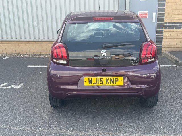 Peugeot 108 Vti Active Euro 5 WJ15KNP Purple #5