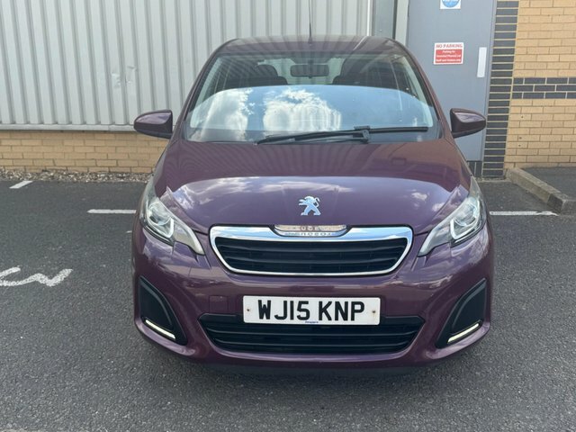 Peugeot 108 Vti Active Euro 5 WJ15KNP Purple #2