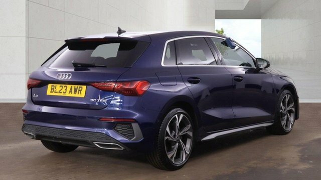 Audi A3 Tfsi 30 S Line BL23AWR Blue #5