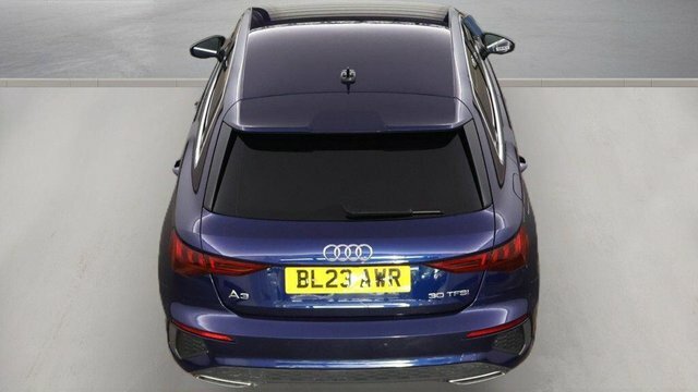Audi A3 Tfsi 30 S Line BL23AWR Blue #3