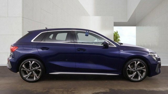 Audi A3 Tfsi 30 S Line BL23AWR Blue #6