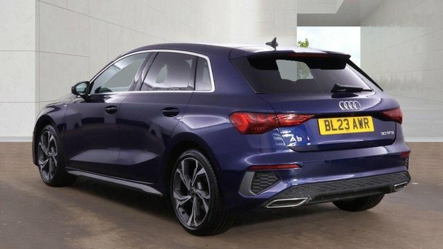 Audi A3 Tfsi 30 S Line BL23AWR Blue #2