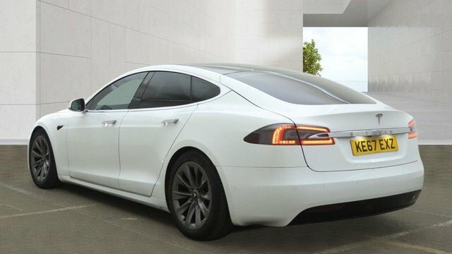 Tesla Model S Auto 5dr White #3