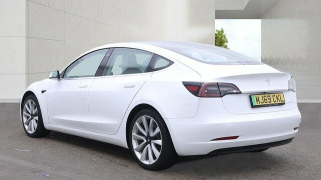 Tesla Model 3 Motor Long Range White #2