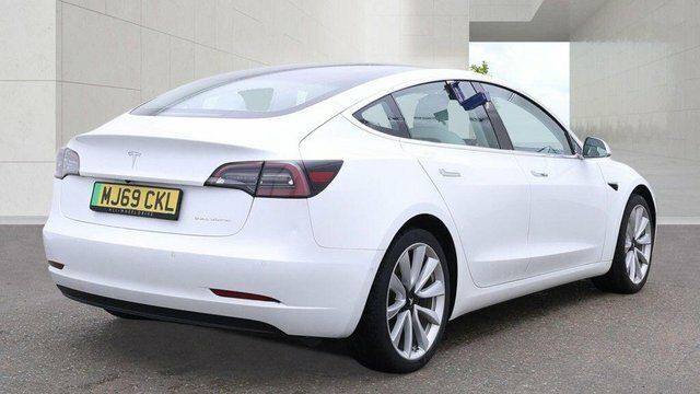 Tesla Model 3 Motor Long Range White #3