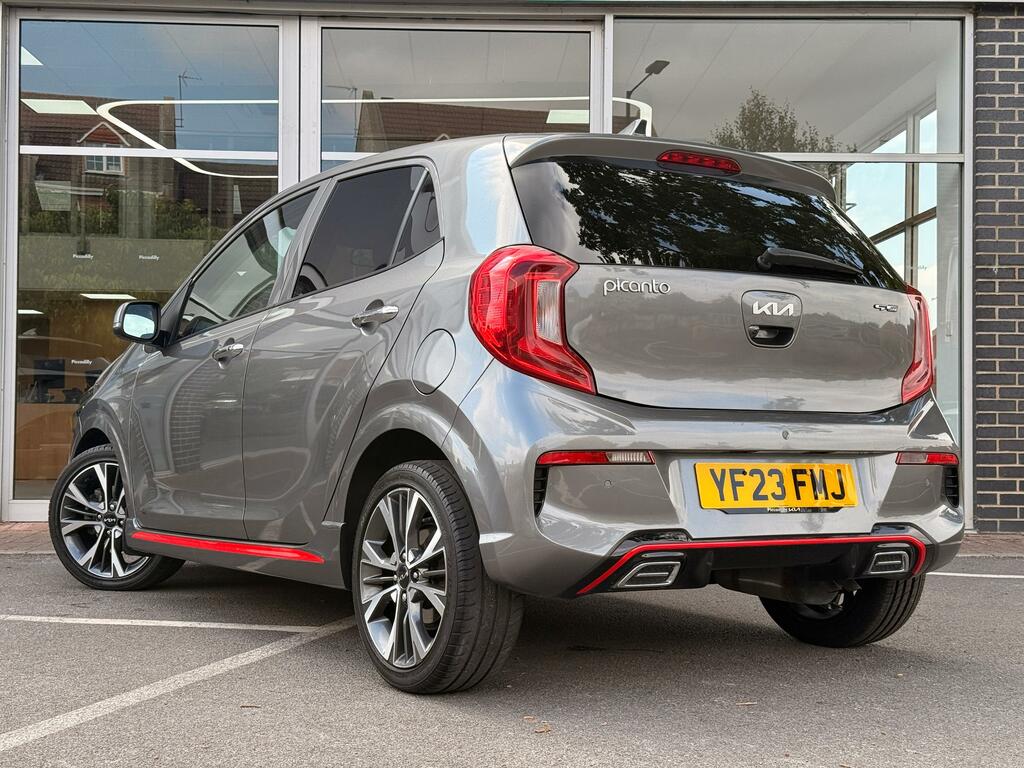 Kia Picanto 1.0 T-gdi Gt-line S Hatchback Eu YF23FMJ Grey #4