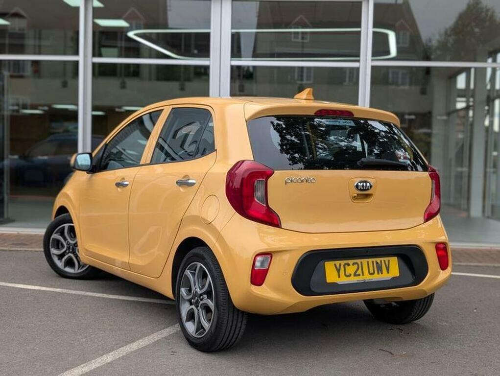Kia Picanto 1.0 Dpi 3 Hatchback Euro 6 Ss Yellow #3