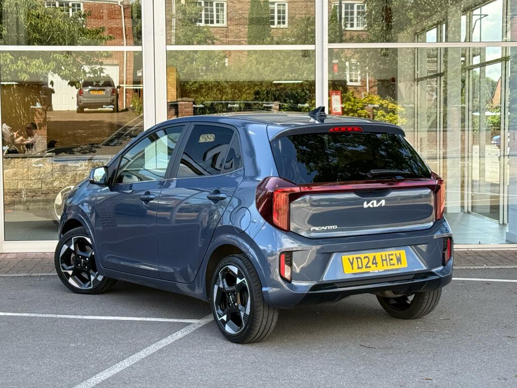 Kia Picanto 1.0 3 Hatchback Euro 6 Ss 62 Blue #3