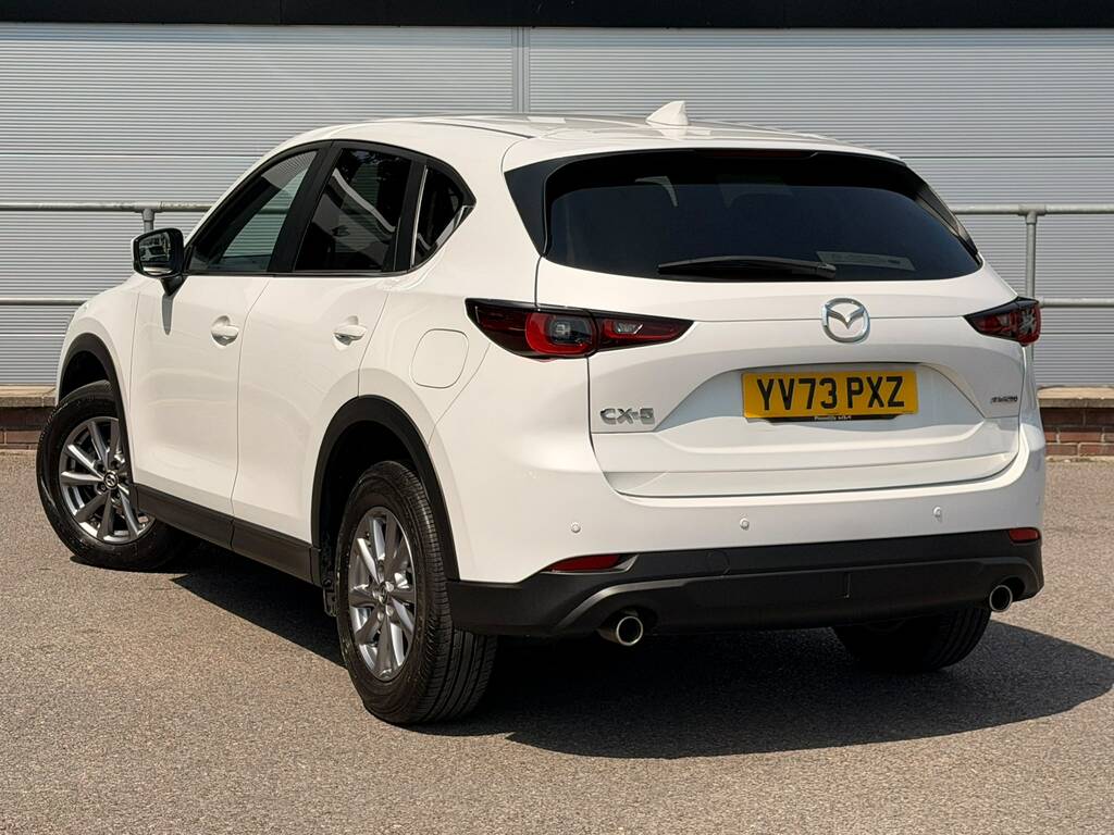 Mazda CX-5 2.0 E-skyactiv G Mhev Centre-line Suv A YV73PXZ White #5
