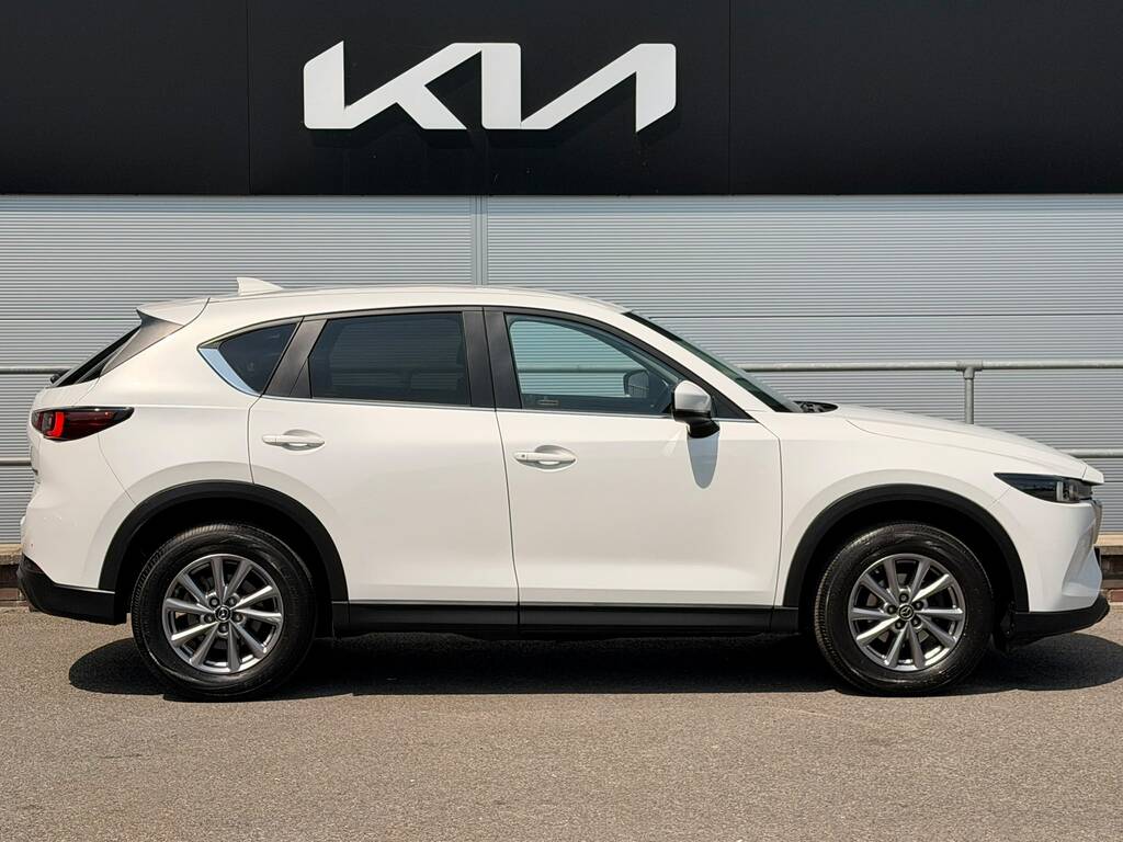 Mazda CX-5 2.0 E-skyactiv G Mhev Centre-line Suv A YV73PXZ White #2