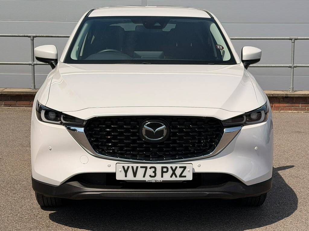 Mazda CX-5 2.0 E-skyactiv G Mhev Centre-line Suv A YV73PXZ White #3
