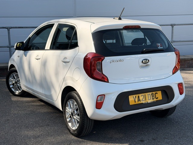 Kia Picanto 2 998 Hatchback 2021 YA21DBC White #5