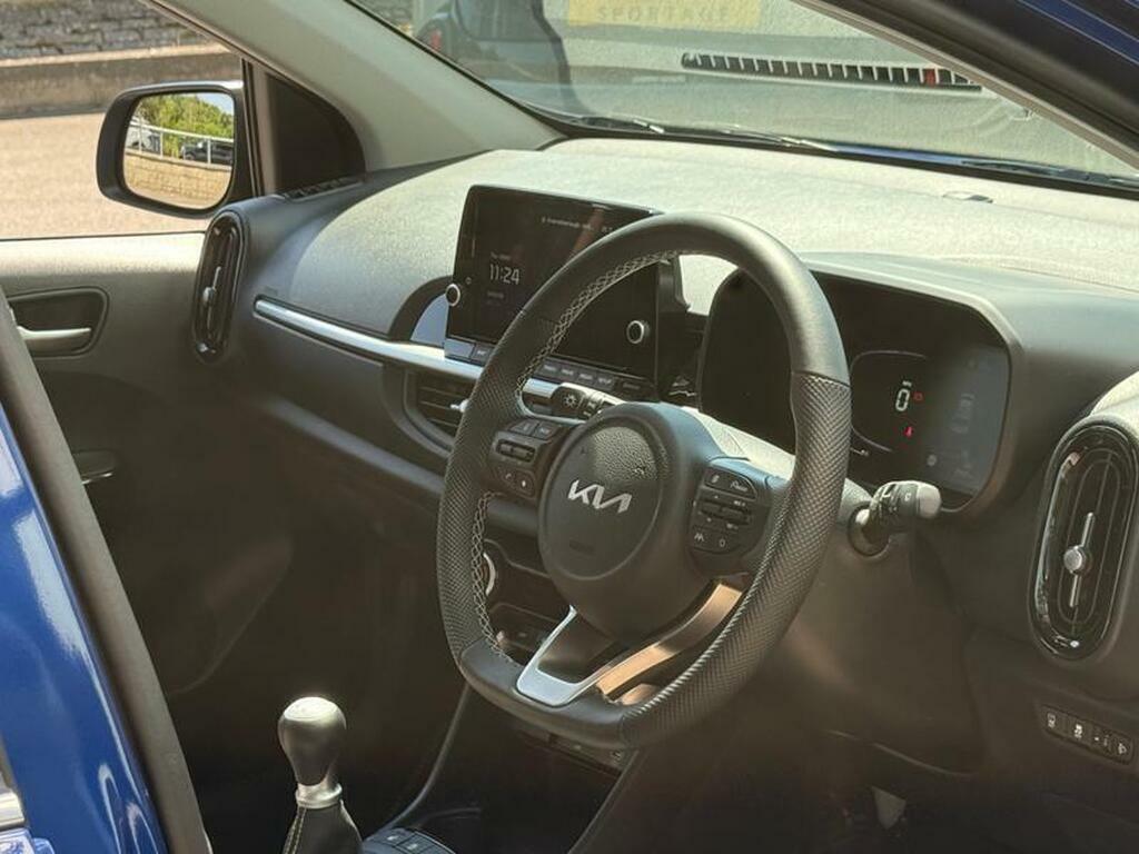 Kia Picanto 1.0 Gt-line S Hatchback Euro 6 Blue #6