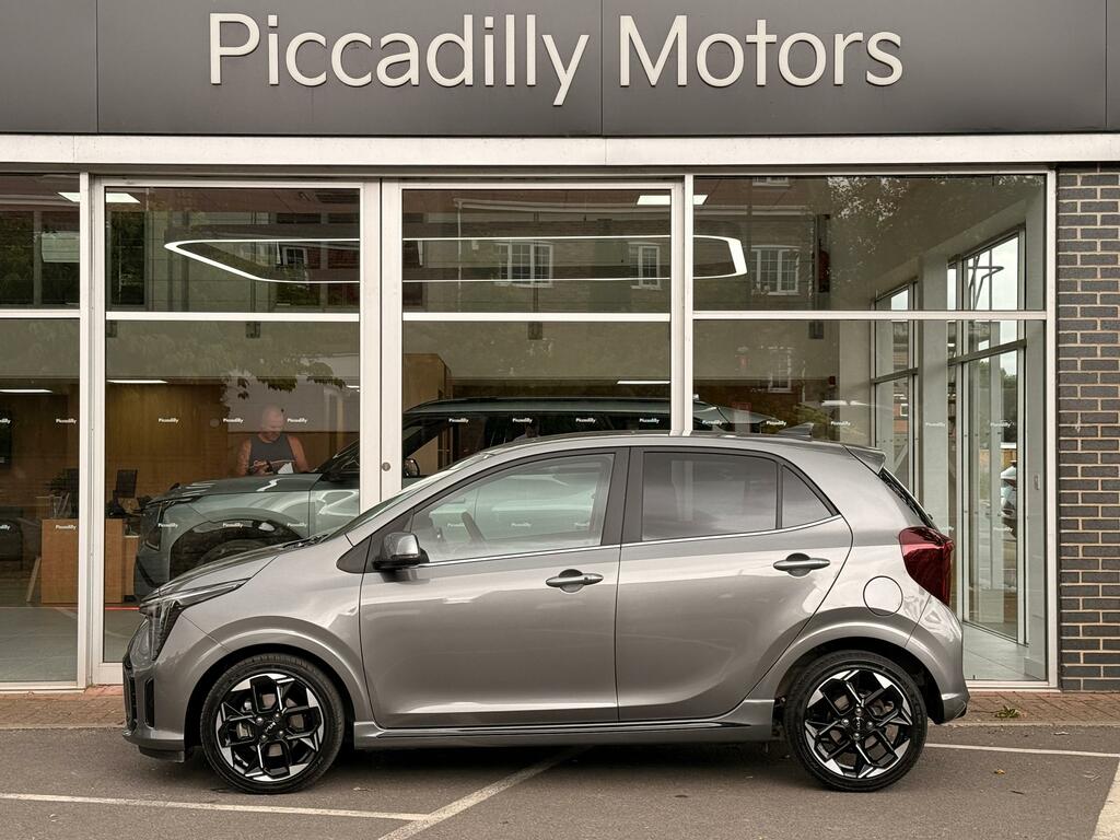 Kia Picanto 1.2 Gt-line S Hatchback Amt Euro 6 Ss Grey #3