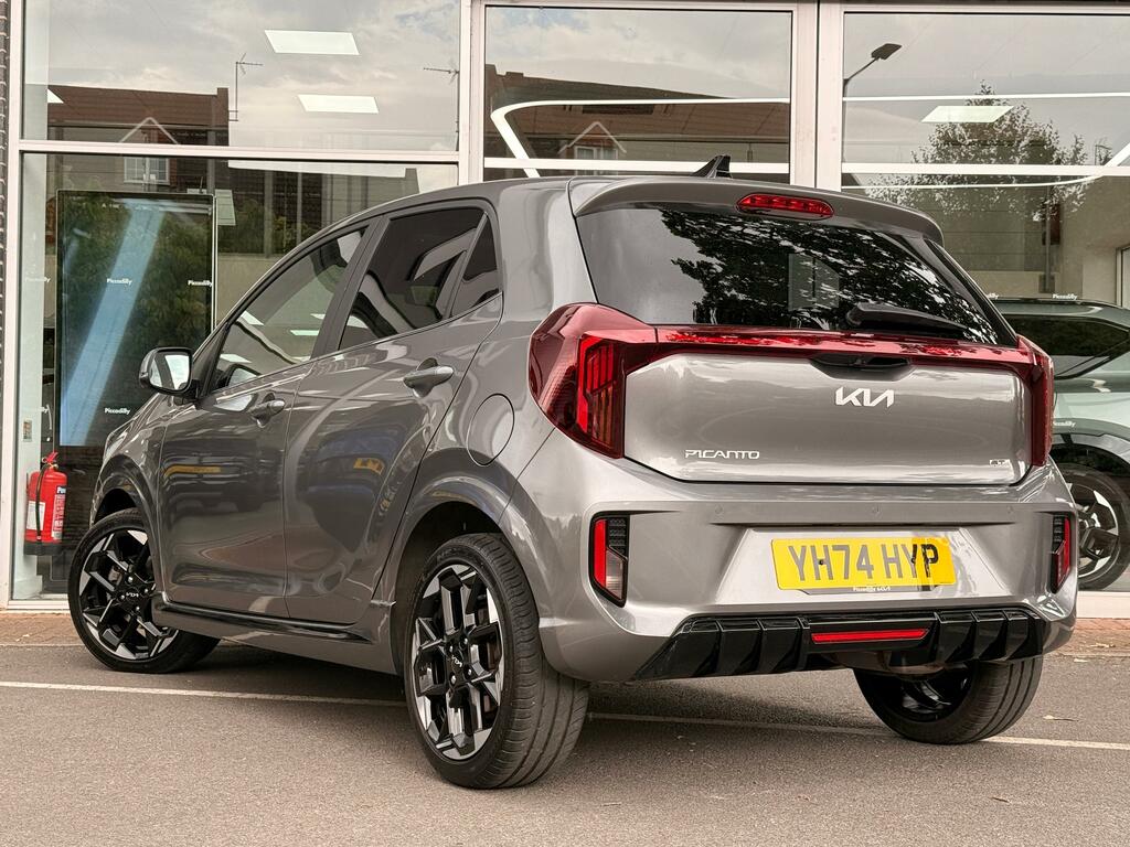 Kia Picanto 1.2 Gt-line S Hatchback Amt Euro 6 Ss Grey #4
