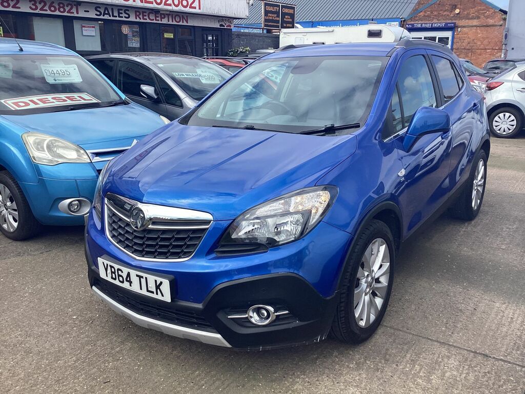 Vauxhall Mokka 1.6L Se Ss Suv Euro 5 113 Bhp YB64TLK Blue #4