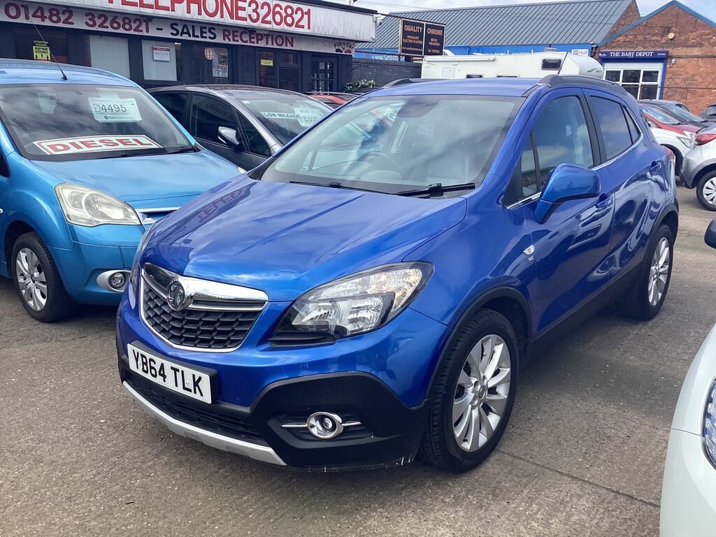 Vauxhall Mokka 1.6L Se Ss Suv Euro 5 113 Bhp YB64TLK Blue #3