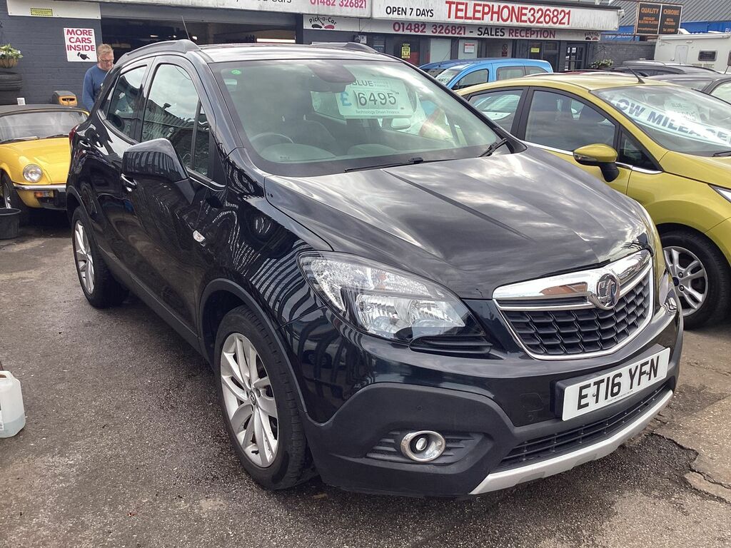 Vauxhall Mokka 1.6L Exclusive Ss Suv Euro 6 1 ET16YFN Black #3