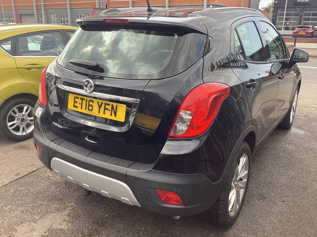 Vauxhall Mokka 1.6L Exclusive Ss Suv Euro 6 1 ET16YFN Black #5