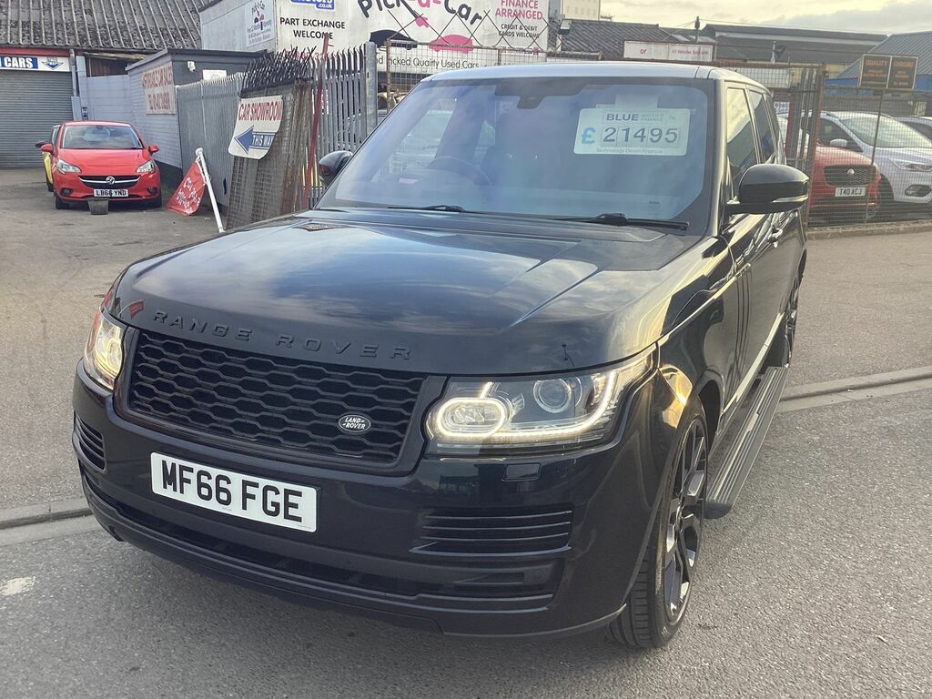 Land Rover Range Rover 3.0 Td V6 Vogue Suv 4Wd Euro 6 S MF66FGE Black #3