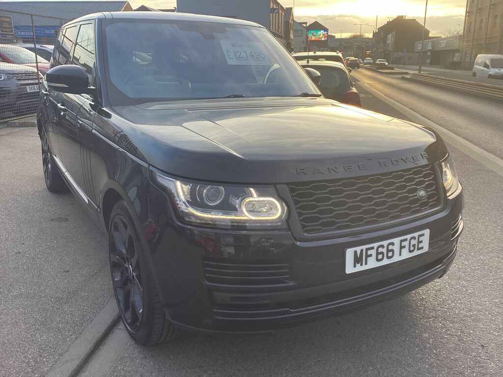 Land Rover Range Rover 3.0 Td V6 Vogue Suv 4Wd Euro 6 S MF66FGE Black