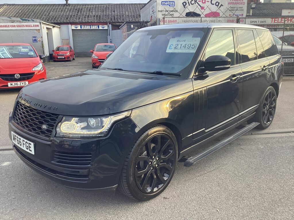 Land Rover Range Rover 3.0 Td V6 Vogue Suv 4Wd Euro 6 S MF66FGE Black #6