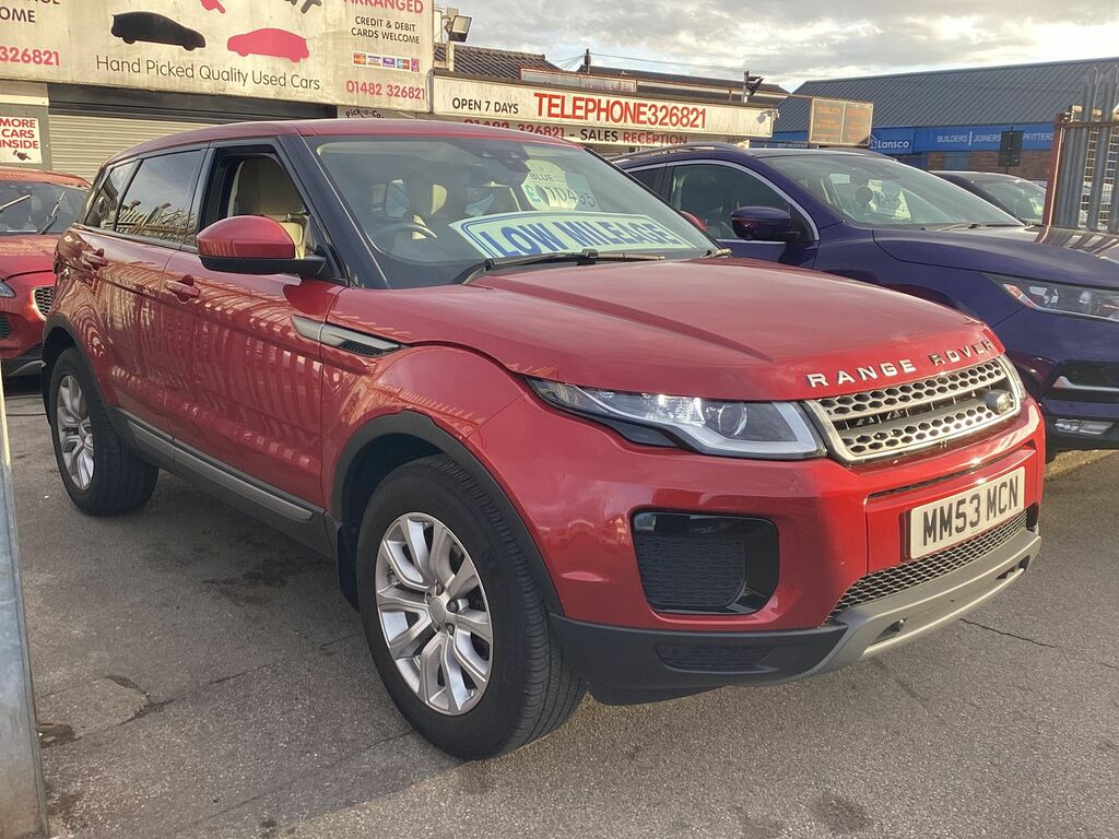 Land Rover Range Rover Evoque 2.0 Ed4 Se Suv Fwd Euro 6 Ss MM53MCN Red #4