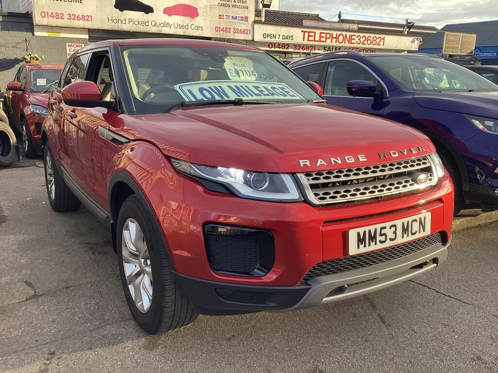 Land Rover Range Rover Evoque 2.0 Ed4 Se Suv Fwd Euro 6 Ss MM53MCN Red #2