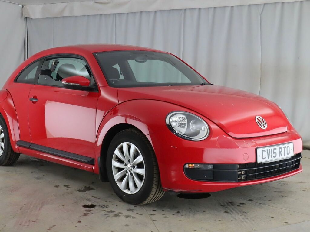 Volkswagen Beetle 1.6 Tdi Bluemotion Tech Hatchback Manua Red