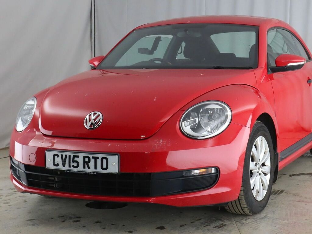 Volkswagen Beetle 1.6 Tdi Bluemotion Tech Hatchback Manua Red #2