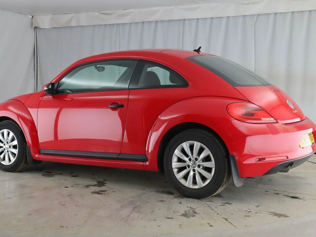 Volkswagen Beetle 1.6 Tdi Bluemotion Tech Hatchback Manua Red #4