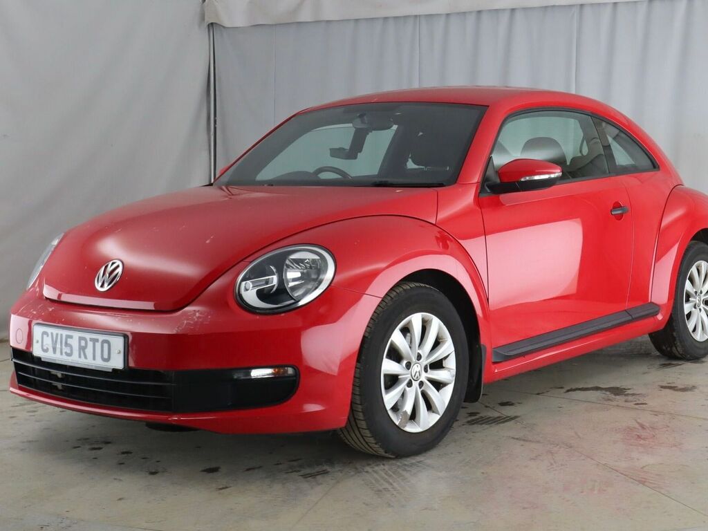 Volkswagen Beetle 1.6 Tdi Bluemotion Tech Hatchback Manua Red #3
