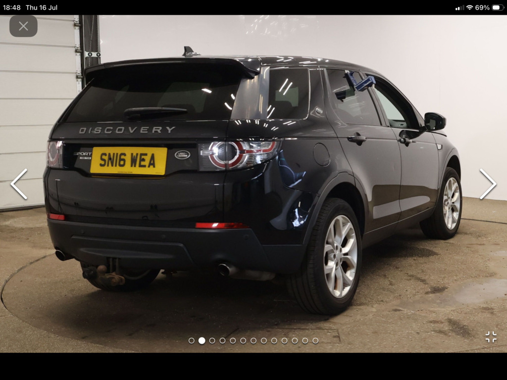 Land Rover Discovery Sport 2.0 Td4 Hse Suv 4Wd Euro 6 Ss Black #6