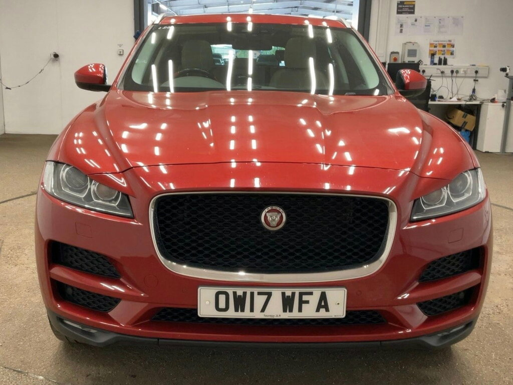 Jaguar F-Pace 2.0 D240 Portfolio Suv Awd Euro 6 Red #2