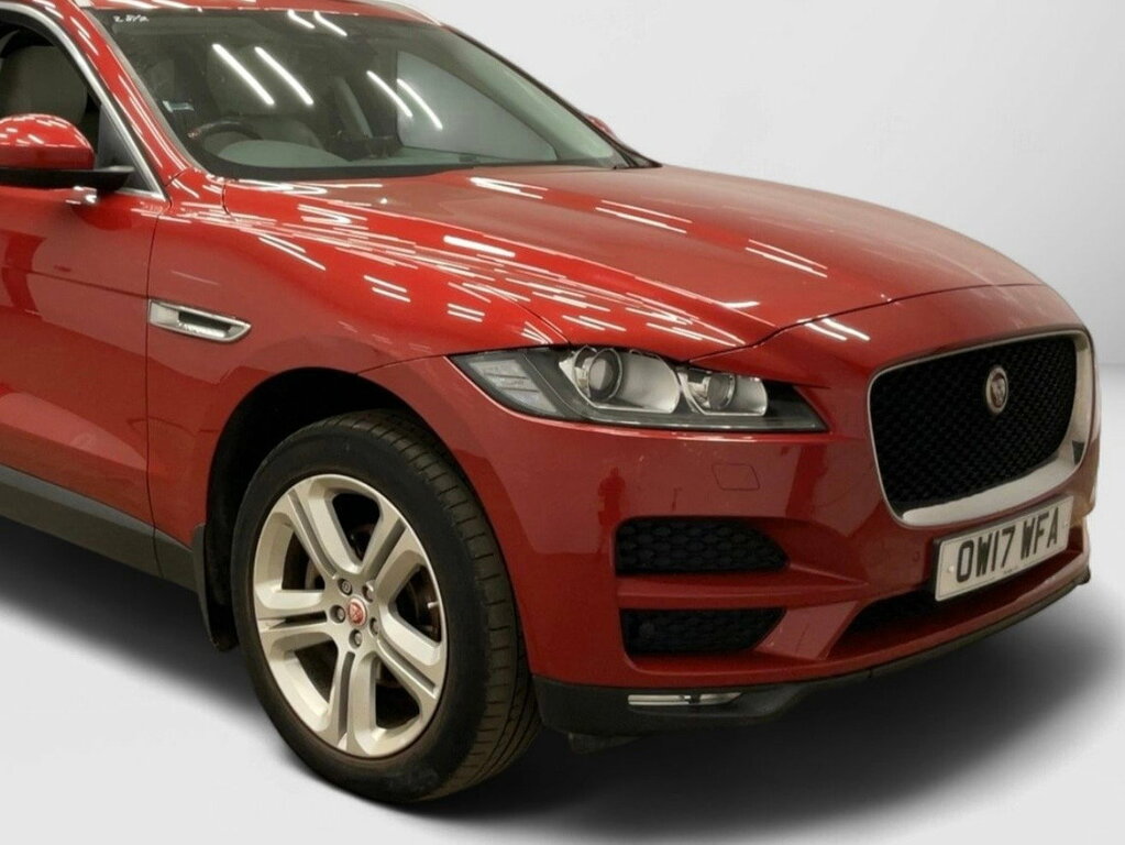 Jaguar F-Pace 2.0 D240 Portfolio Suv Awd Euro 6 Red