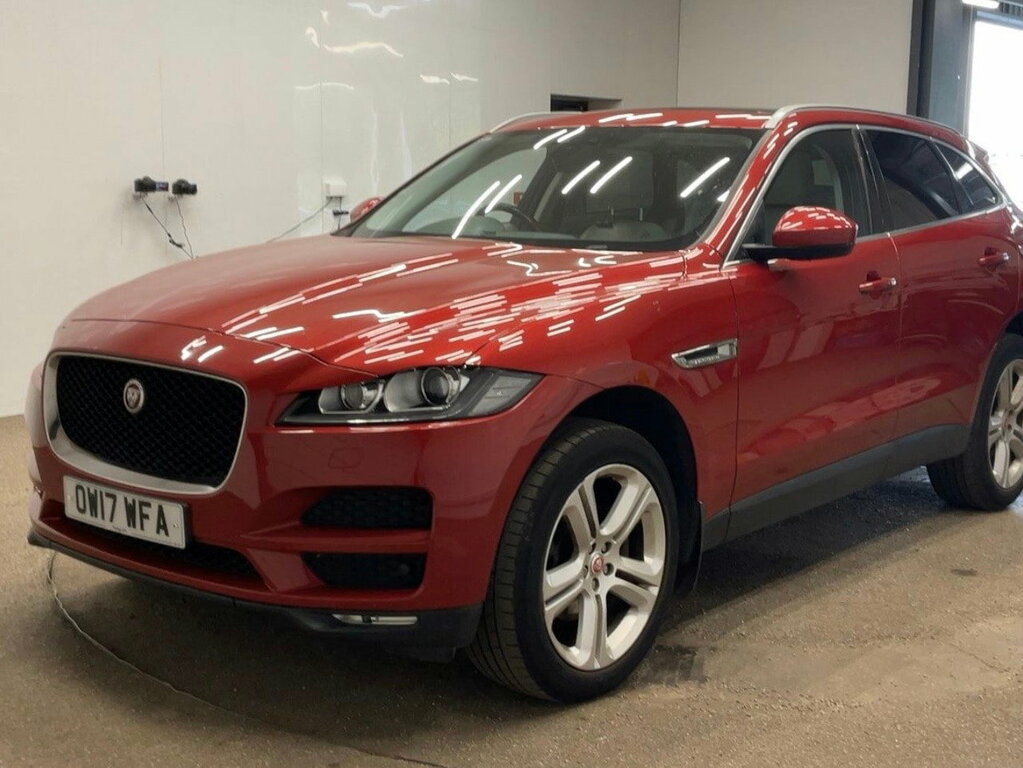 Jaguar F-Pace 2.0 D240 Portfolio Suv Awd Euro 6 Red #3