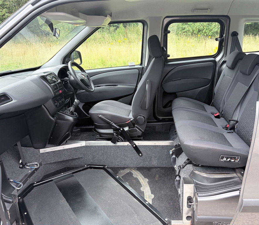 Fiat Doblo 1.3 Multijetii Maxi Sx Panel Van 6Dr Blue #8