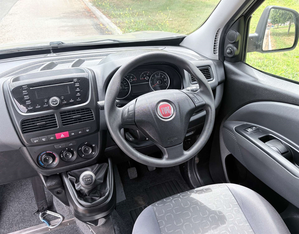 Fiat Doblo 1.3 Multijetii Maxi Sx Panel Van 6Dr Blue #9
