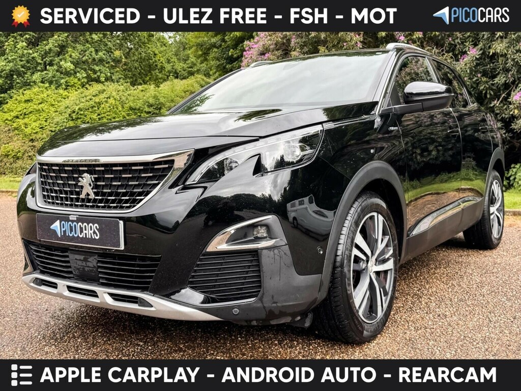 Peugeot 3008 Suv 1.2 Puretech Gt Line Euro 6 Ss 201767 Black