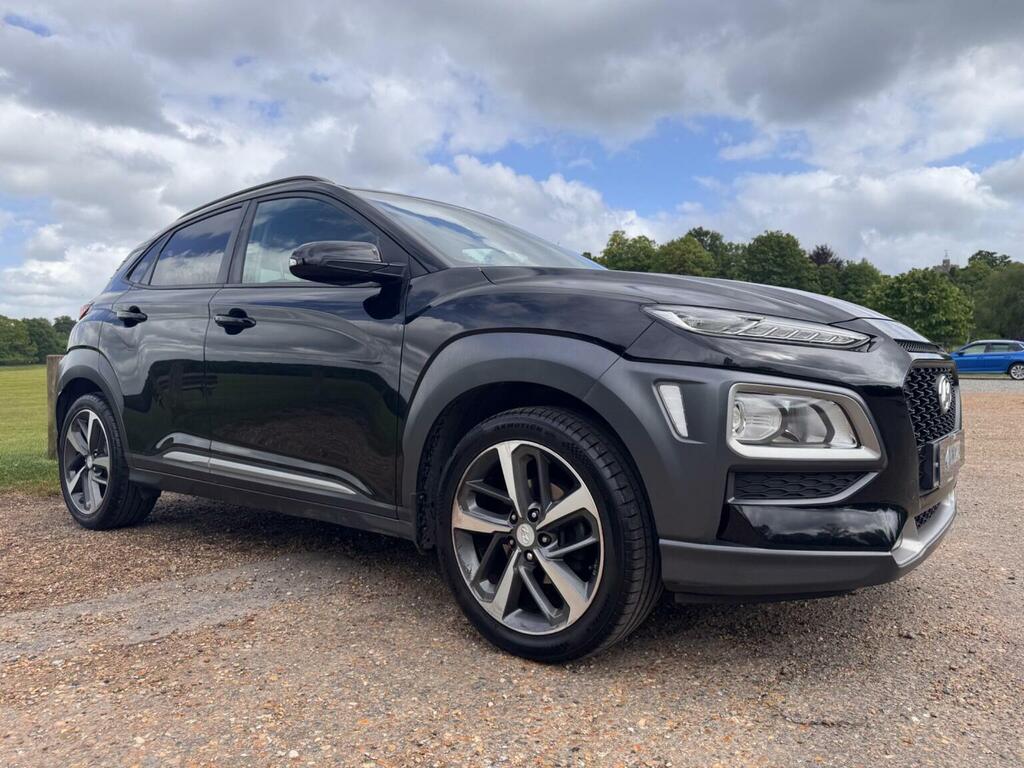 Hyundai Kona Suv 1.0 T-gdi Blue Drive Premium Euro 6 Ss WF18TYX Black #5