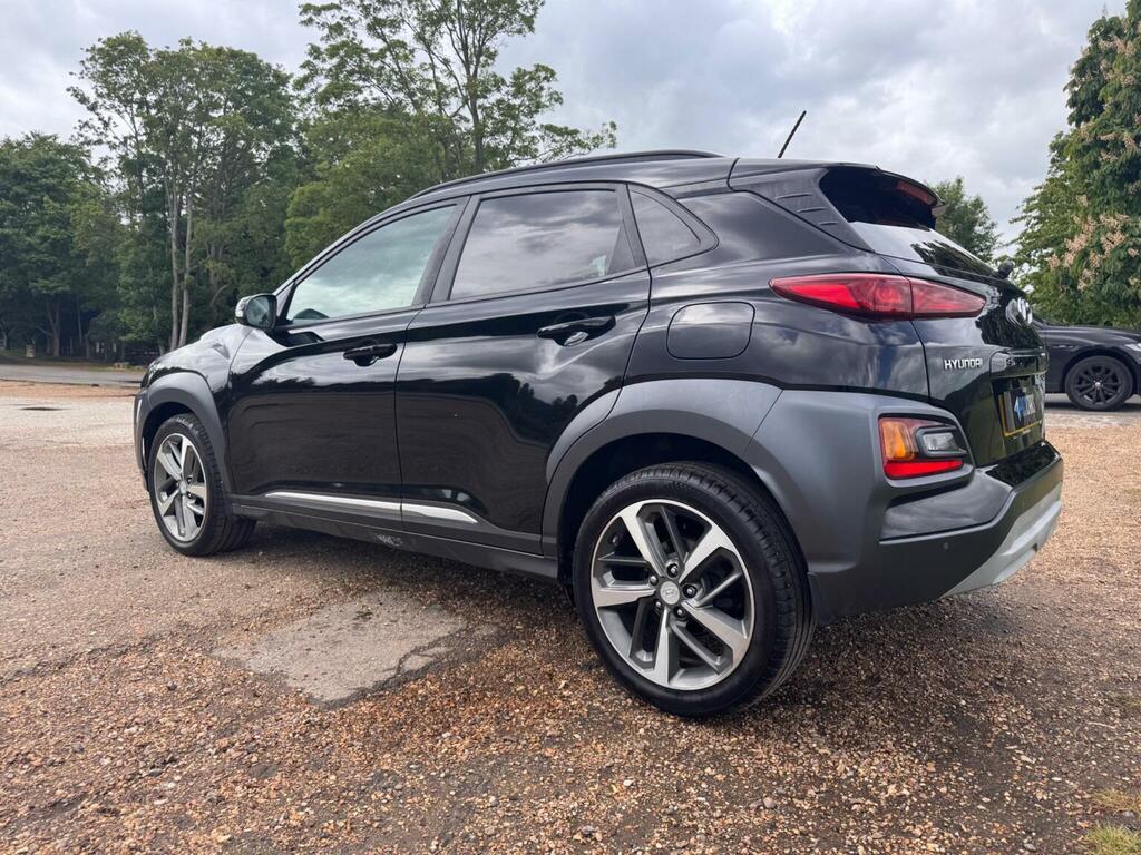 Hyundai Kona Suv 1.0 T-gdi Blue Drive Premium Euro 6 Ss WF18TYX Black #4