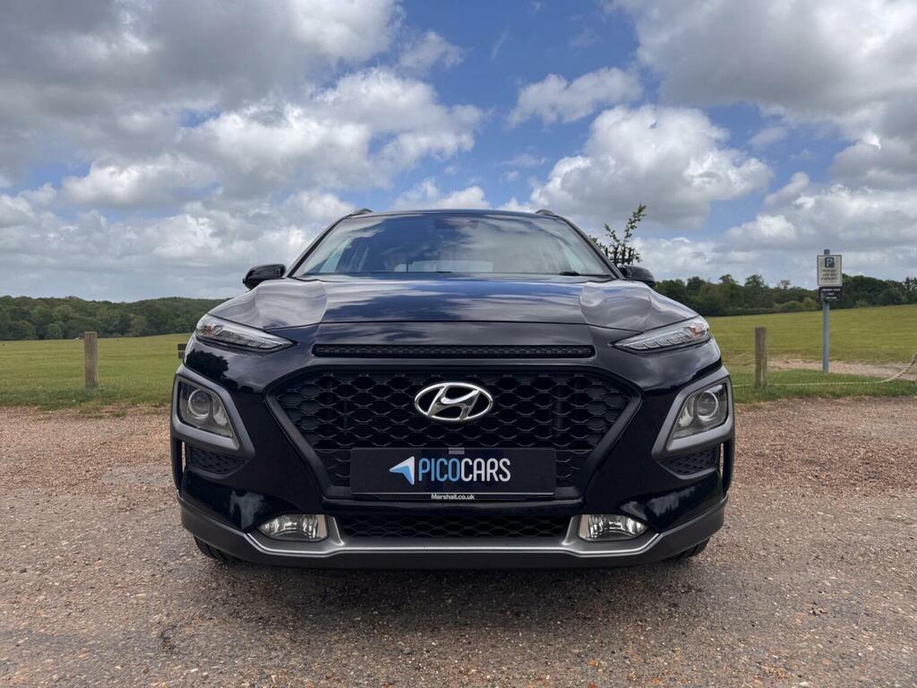 Hyundai Kona Suv 1.0 T-gdi Blue Drive Premium Euro 6 Ss WF18TYX Black #2
